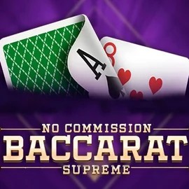 Baccarat Supreme casino game by OneTouch Games – featured logo at Novibet Casino
