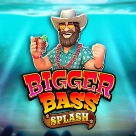 Bigger Bass Splash online game logo by Pragmatic Play on novibetlive.gr