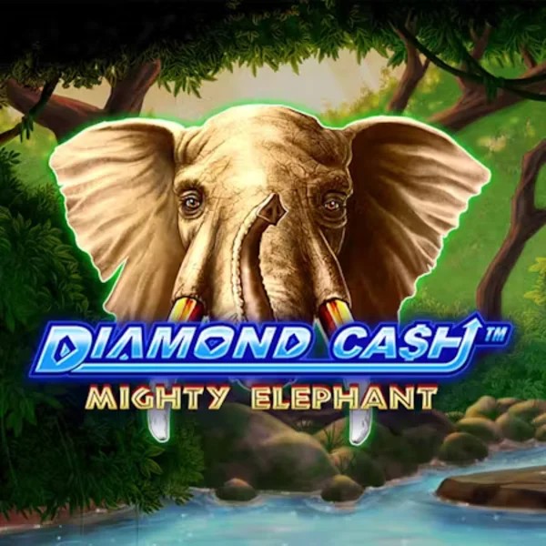 Diamond Cash Mighty Elephant game by Greentube – logo hosted on Novibet Casino