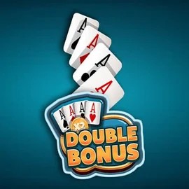 Double Double Bonus online game logo by Red Rake Gaming on novibetlive.gr