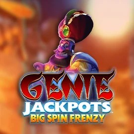 Genie Jackpots: Big Spin Frenzy casino game by Blueprint Gaming – featured logo at Novibet Casino