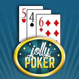 Jolly Poker online game logo by Fazi on novibetlive.gr