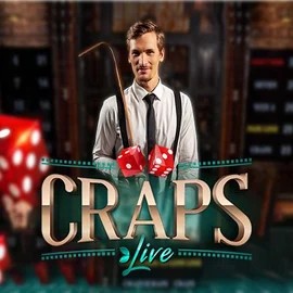 Live Craps by Evolution, showcased at novibetlive.gr – game logo