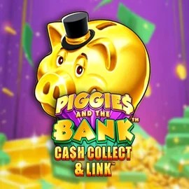 Piggies And The Bank Cash Collect & Link slot logo by Origins at Novibet Casino