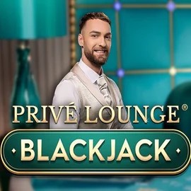 Official Live Casino logo: Privé Lounge Blackjack by Pragmatic Play at Novibet Casino