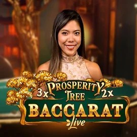 Prosperity Tree Baccarat slot icon by Evolution, available at Novibet Casino
