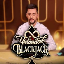 Unlimited Blackjack slot visual from Ezugi available on novibetlive.gr